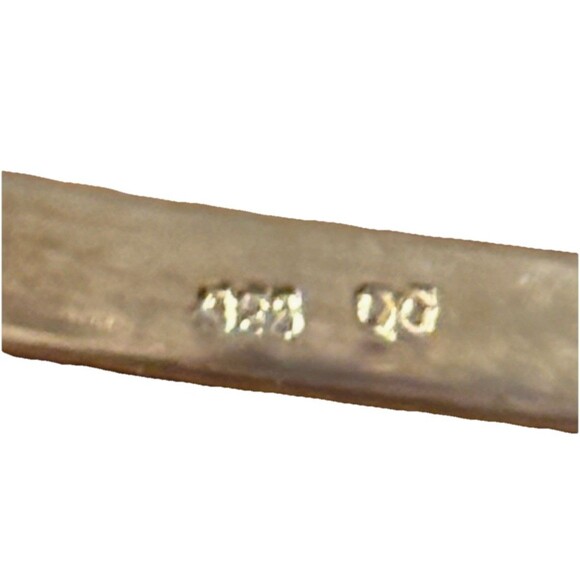 Liz Claiborne Contemporary Double Knots .925 Sterling Silver Cuff Bracelet - Picture 5 of 9